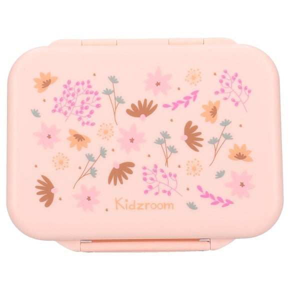 Kidzroom lunchbox Enchanted Memories met RVS onderkant die brood vers houdt, De Gele Flamingo
