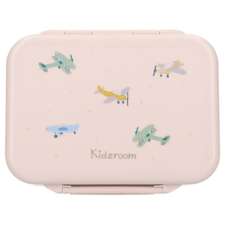 Kidzroom lunchbox Small Talk Beige met stevige RVS onderkant, school bij De Gele Flamingo