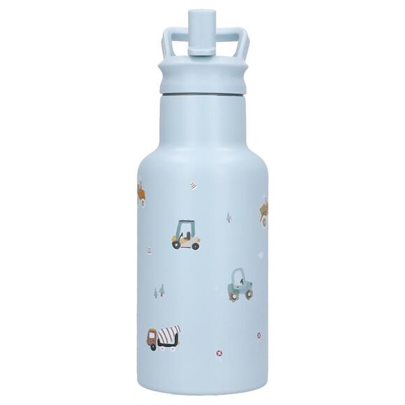 Kidzroom RVS Thermo Drinkfles Little Story van 350 ml, te koop bij De Gele Flamingo.