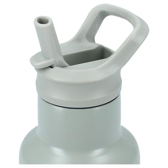 Kidzroom RVS Thermo Drinkfles 350ml | Small Talk Groen Dino
