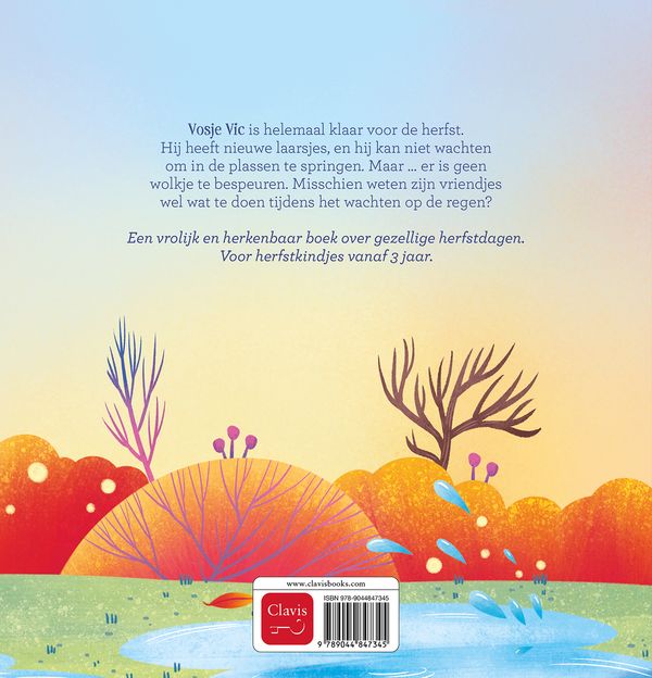 Clavis boekje Vosje Vic en vriendjes Klaar voor de herfst, bij De Gele Flamingo