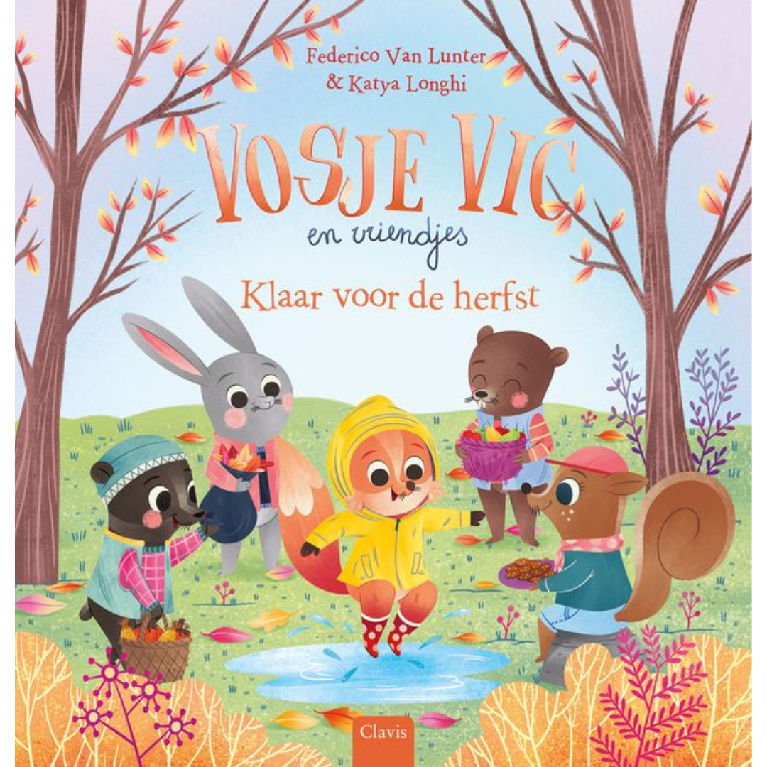 Clavis boekje Vosje Vic en vriendjes Klaar voor de herfst, bij De Gele Flamingo