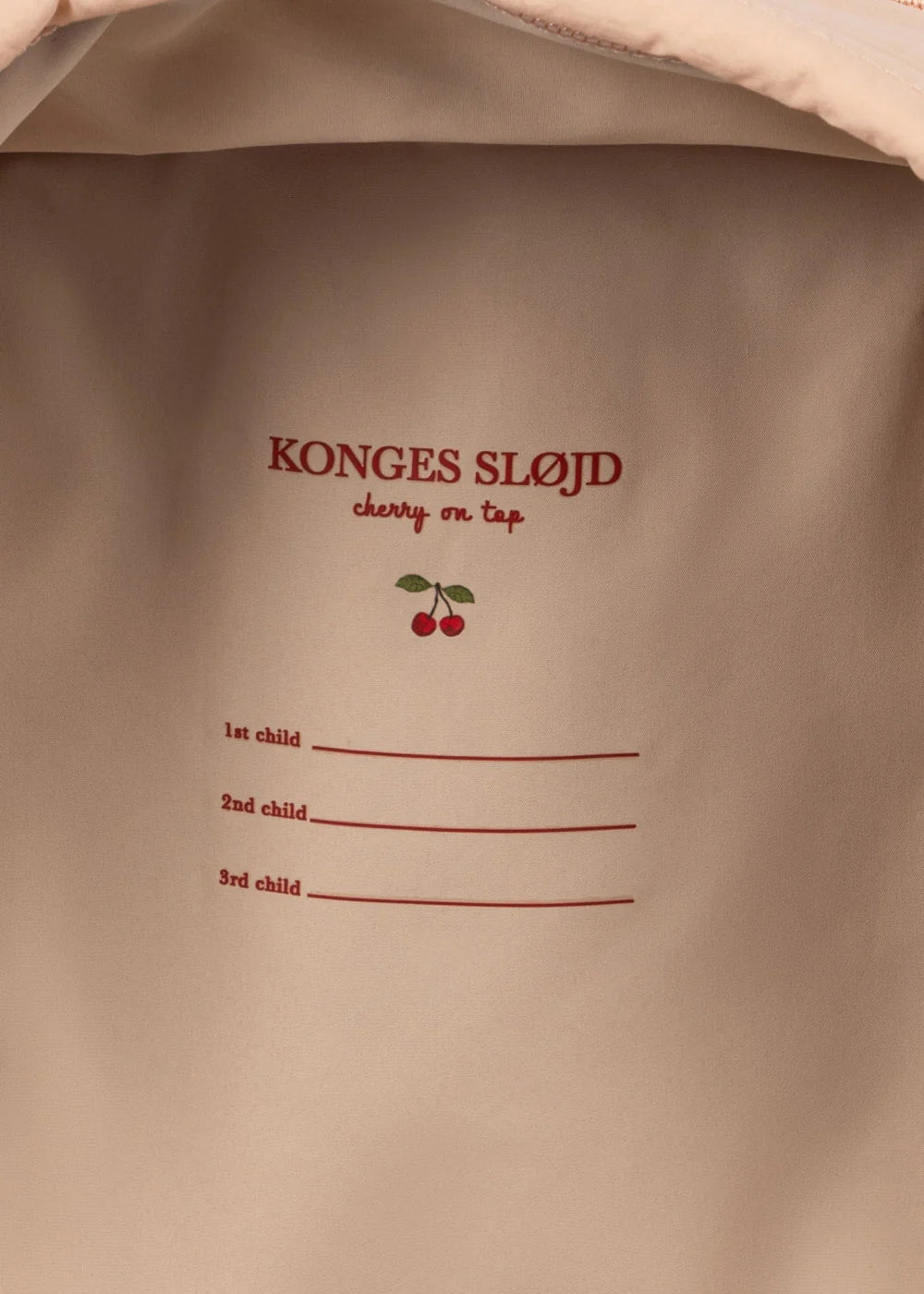 Konges Sløjd Juno Sequin Rugzak Cameo Rose van H 34 x B 25 x D 10 cm, bij De Gele Flamingo