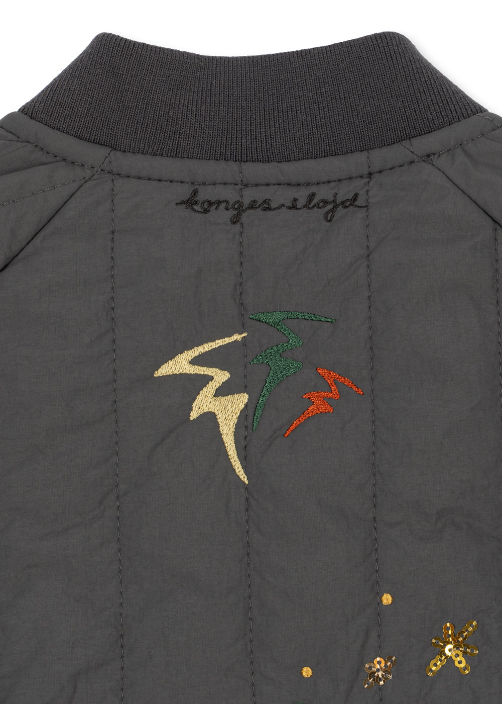 Konges Sløjd Juno Sequin Bomber Jas Magnet is winddicht en waterafstotend, bij De Gele Flamingo