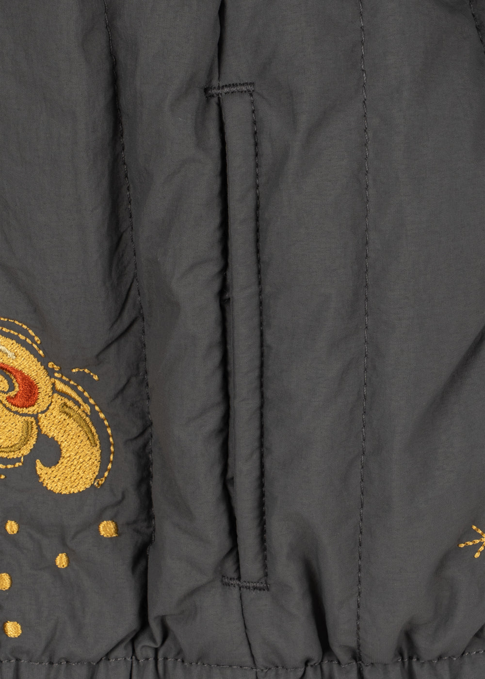 Konges Sløjd Juno Sequin Bomber Jas Magnet met twee zijzakken en stevige rits, bij De Gele Flamingo