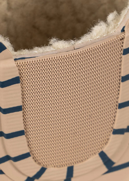 Konges Sløjd Roi Regenlaarzen Stripe La Mer, ideaal om in plassen te springen, bij De Gele Flamingo