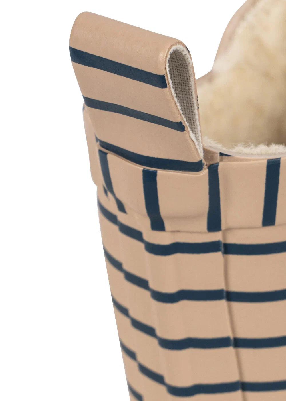 Konges Sløjd Roi Regenlaarzen Stripe La Mer, comfortabele kinderlaarzen voor buiten, bij De Gele Flamingo