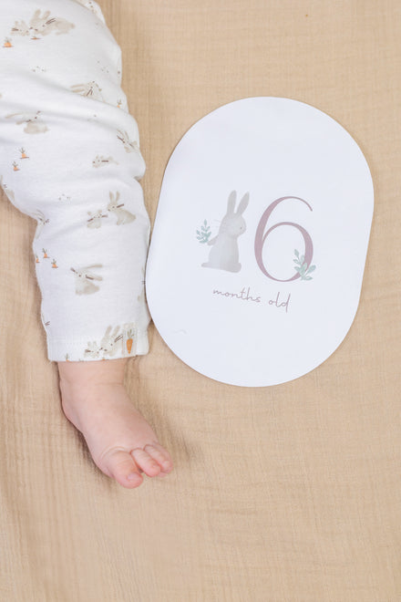 * Little Dutch Mijlpaalkaarten | Mijn Eerste Jaar Baby Bunny