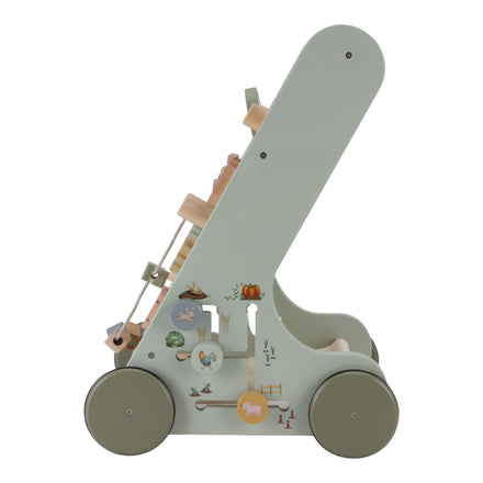 * Little Dutch Houten Activiteiten Loopwagen FSC Little Farm
