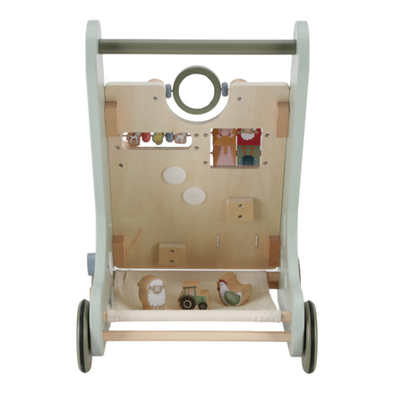 * Little Dutch Houten Activiteiten Loopwagen FSC Little Farm