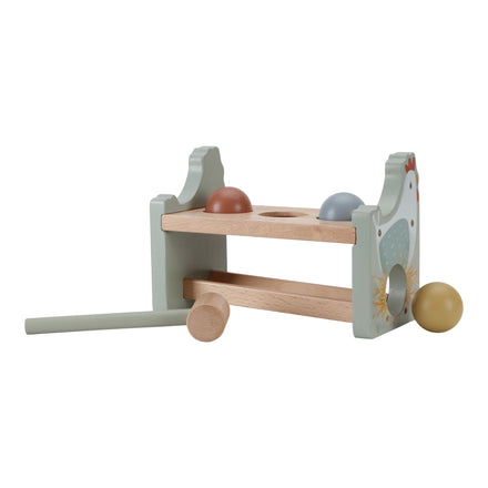 * Little Dutch Houten Hamerbank Met Ballen | Little Farm