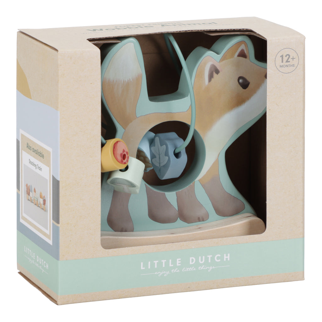 * Little Dutch Wiebeldier Vos Forest Friends Fsc