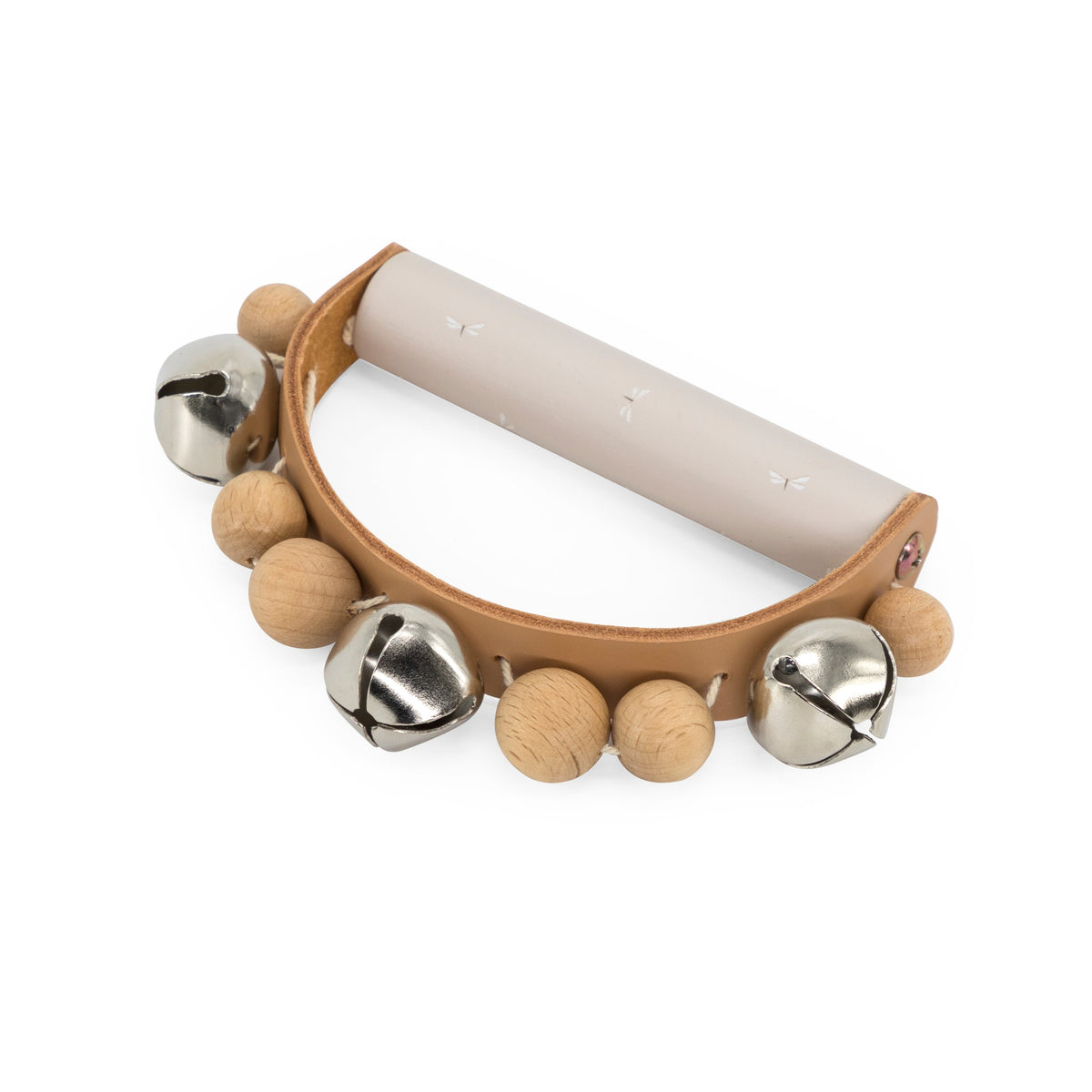 Label Label Houten Rammelaar | Nougat