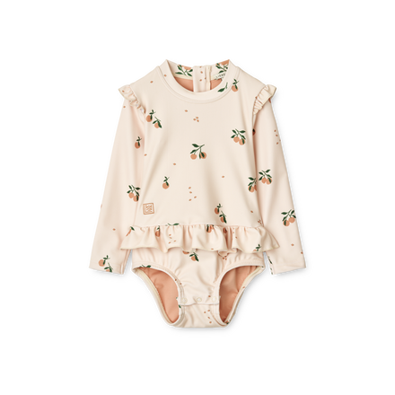 * Liewood Sille Baby UV Badpak | Peach / Sea Shell