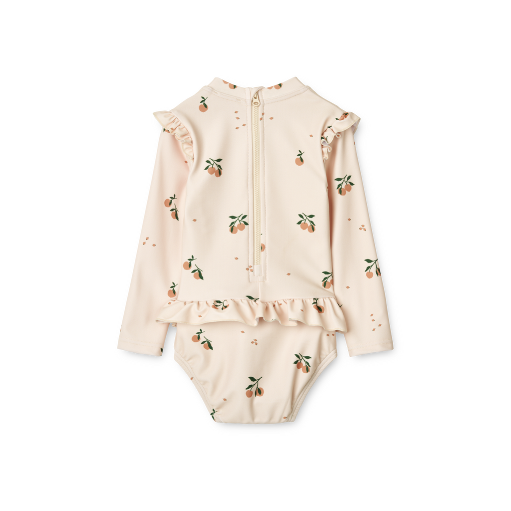 * Liewood Sille Baby UV Badpak | Peach / Sea Shell