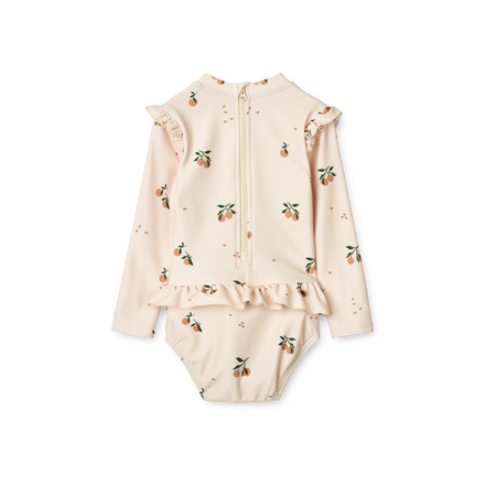 * Liewood Sille Baby UV Badpak | Peach / Sea Shell