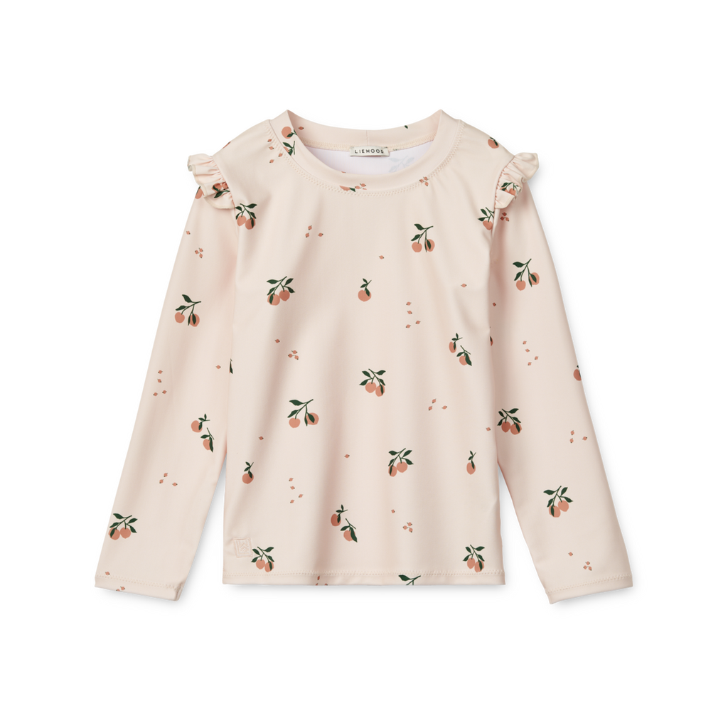 * Liewood Tenley Zwem UV T-shirt | Peach / Sea shell