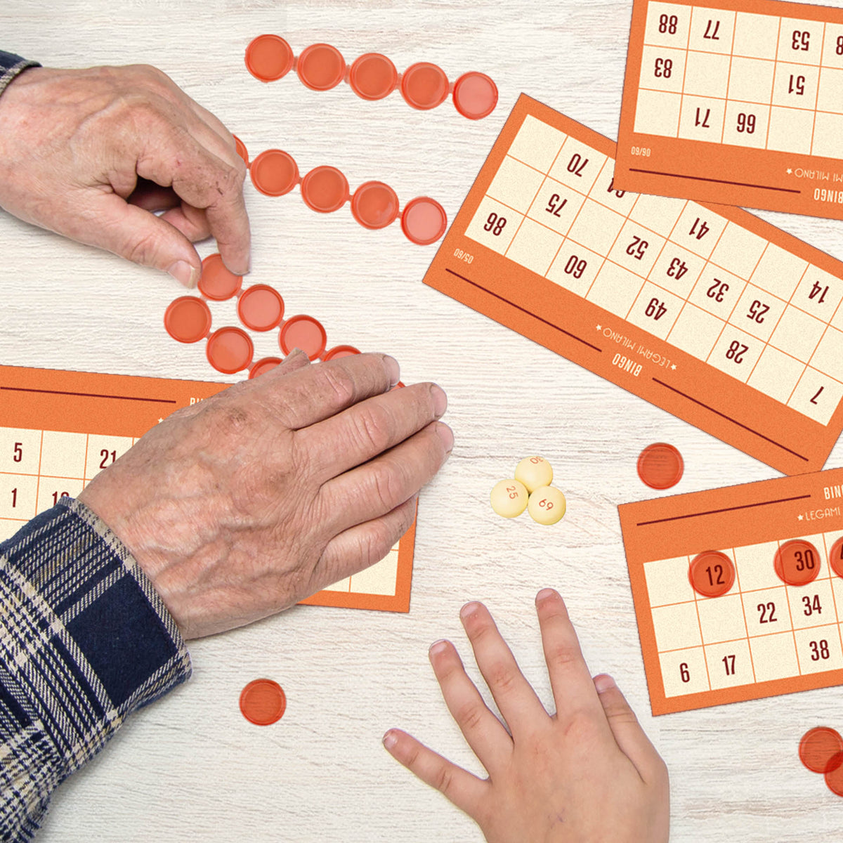 Legami Bingo met metalen draaimolen, compleet gezelschapsspel bij De Gele Flamingo