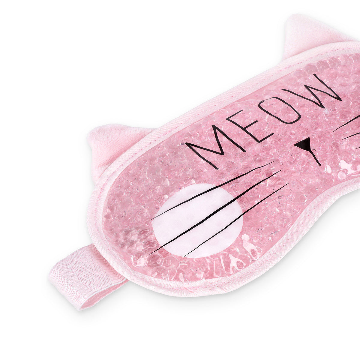 Legami Chill Out gel oogmasker in kattendesign, te gebruiken warm of koud, verkrijgbaar bij De Gele Flamingo