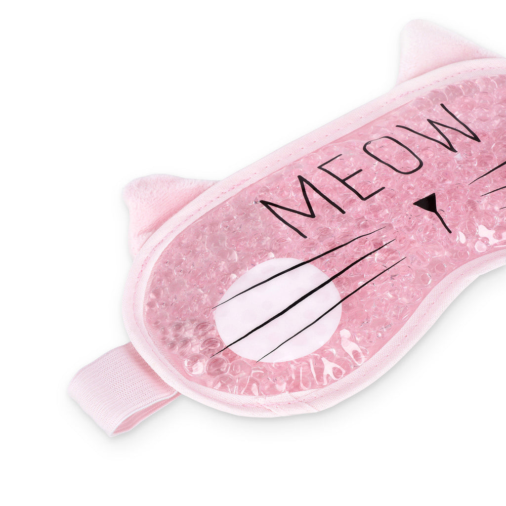 Gel oogmasker Kat van Legami met verstelbare elastische band, te koop bij De Gele Flamingo