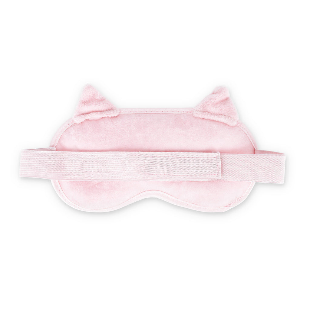 Herbruikbaar gel oogmasker van Legami in kattendesign, warm te maken in de magnetron, bij De Gele Flamingo