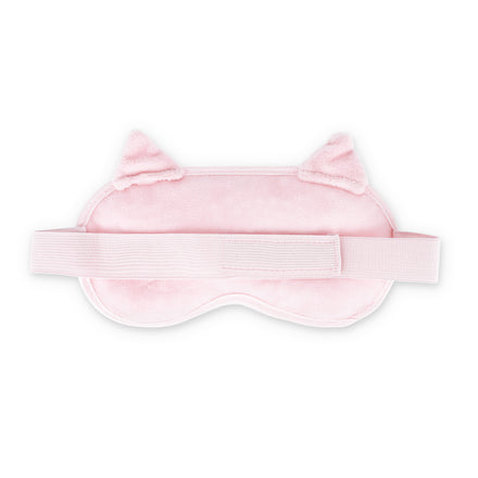 Herbruikbaar gel oogmasker van Legami in kattendesign, warm te maken in de magnetron, bij De Gele Flamingo