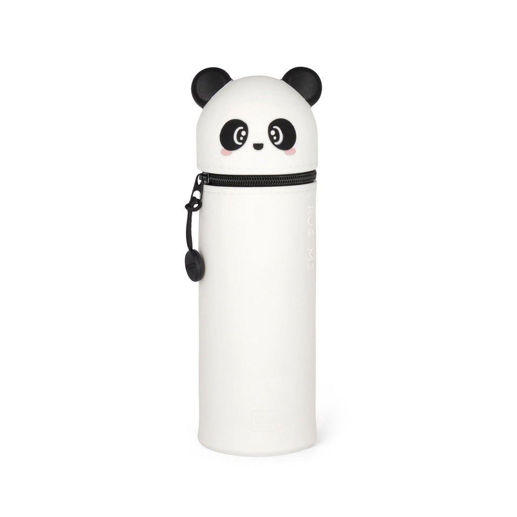 Legami Hug Me 2-in-1 silicone pennenzak Kawai in pandadesign, verkrijgbaar bij De Gele Flamingo