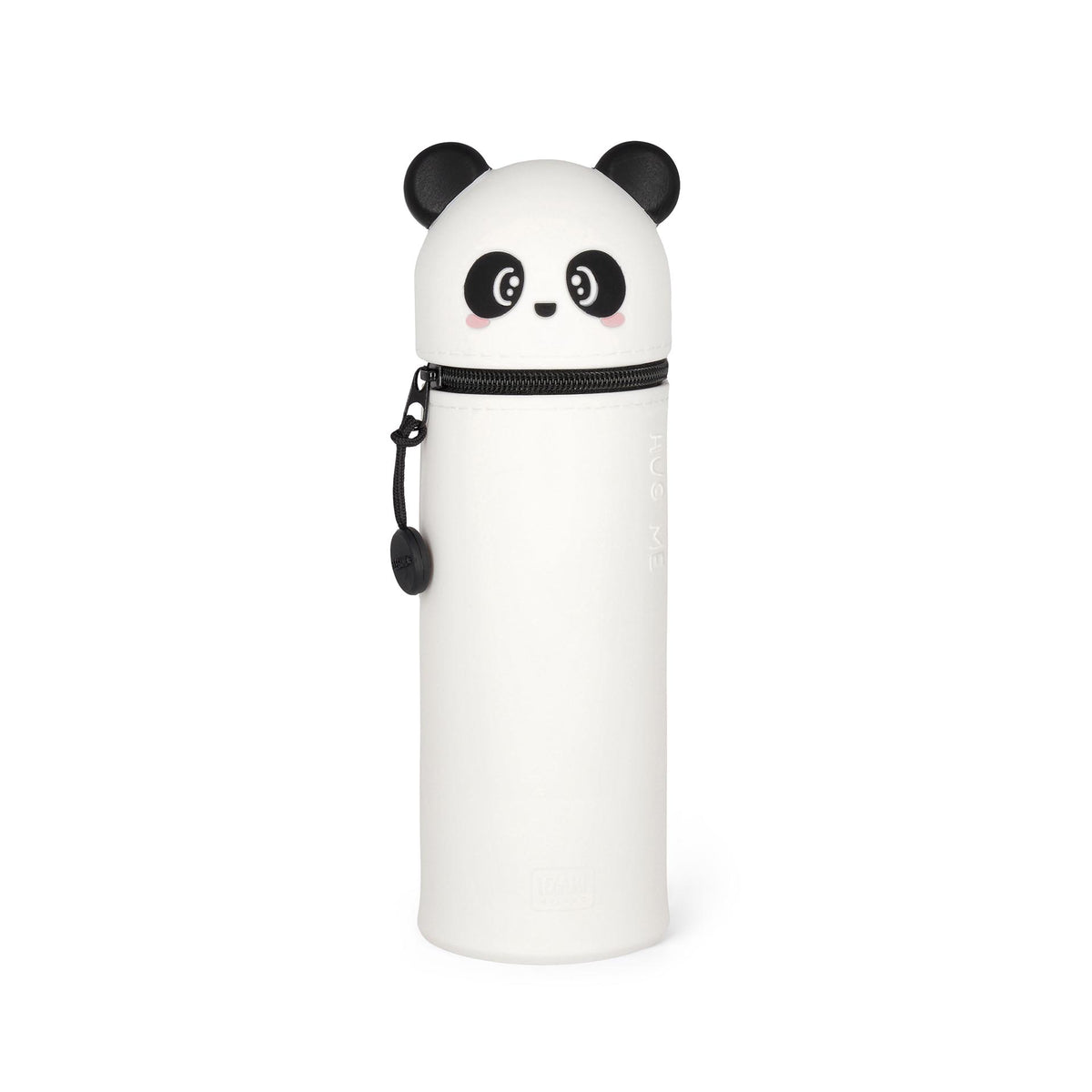 Legami Hug Me 2-in-1 silicone pennenzak Kawai in pandadesign, verkrijgbaar bij De Gele Flamingo