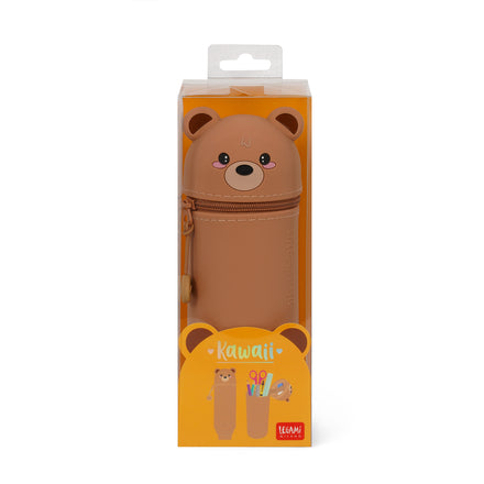 Hug Me 2-in-1 pennenhouder van Legami met teddybeer voor je schrijfwaren, te koop bij De Gele Flamingo