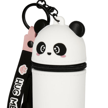 Legami Mini Kawaii panda portemonnee met polsbandje, klein cadeautje van De Gele Flamingo