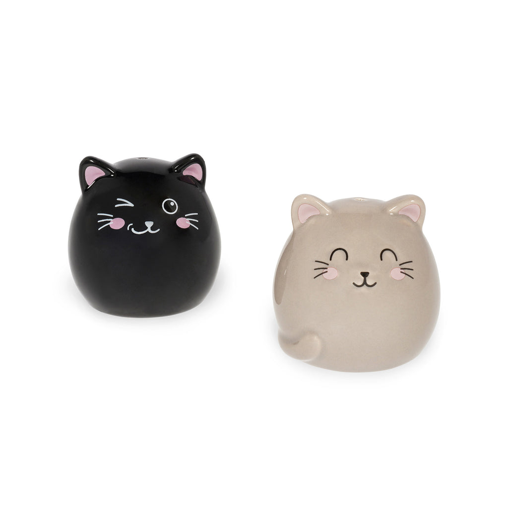 Legami Keramisch Zout- en Pepervat Set in kattendesign, verkrijgbaar bij De Gele Flamingo