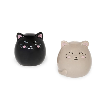 Legami Keramisch Zout- en Pepervat Set in kattendesign, verkrijgbaar bij De Gele Flamingo