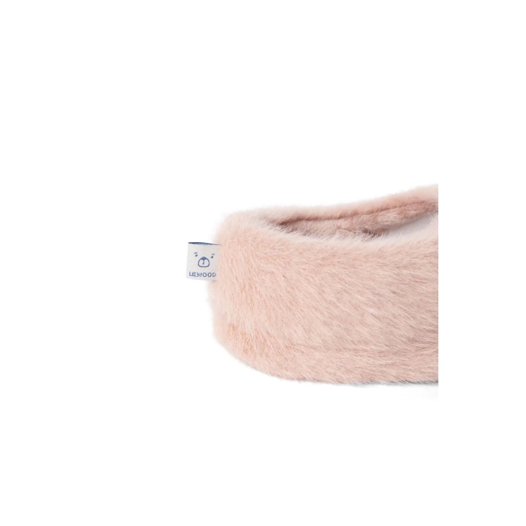 Liewood Aviaja Cat Pantoffels Pale Tuscany, warme pantoffels voor thuis bij De Gele Flamingo