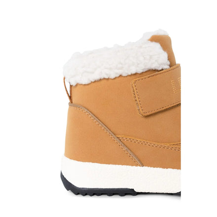 Liewood Barley Bear Winterlaarzen Golden Caramel met lichte profielzool voor stabiele stappen, De Gele Flamingo