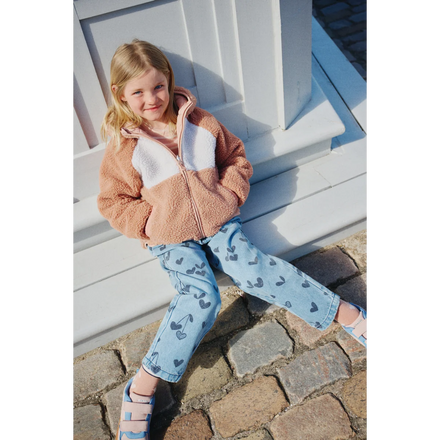 Liewood Jackson Omkeerbare Jas Pale Tuscany Mix, tussenseizoensjas voor wisselvallig weer bij De Gele Flamingo