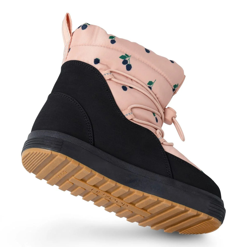 Liewood Zoey Snow Boot Berry / Pale Tuscany met gewatteerde schacht en zachte polyester voering, De Gele Flamingo
