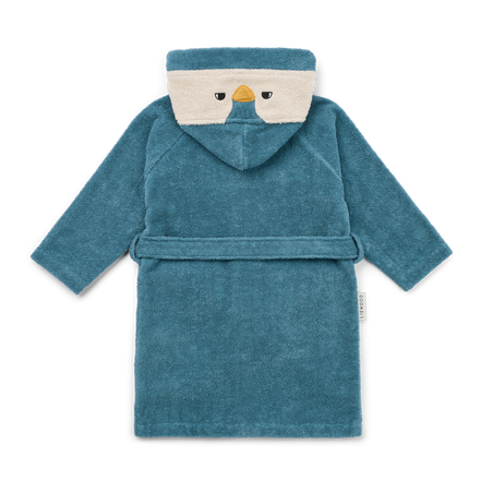 * Liewood Lily Penguin Badjas | Oceanview Mix