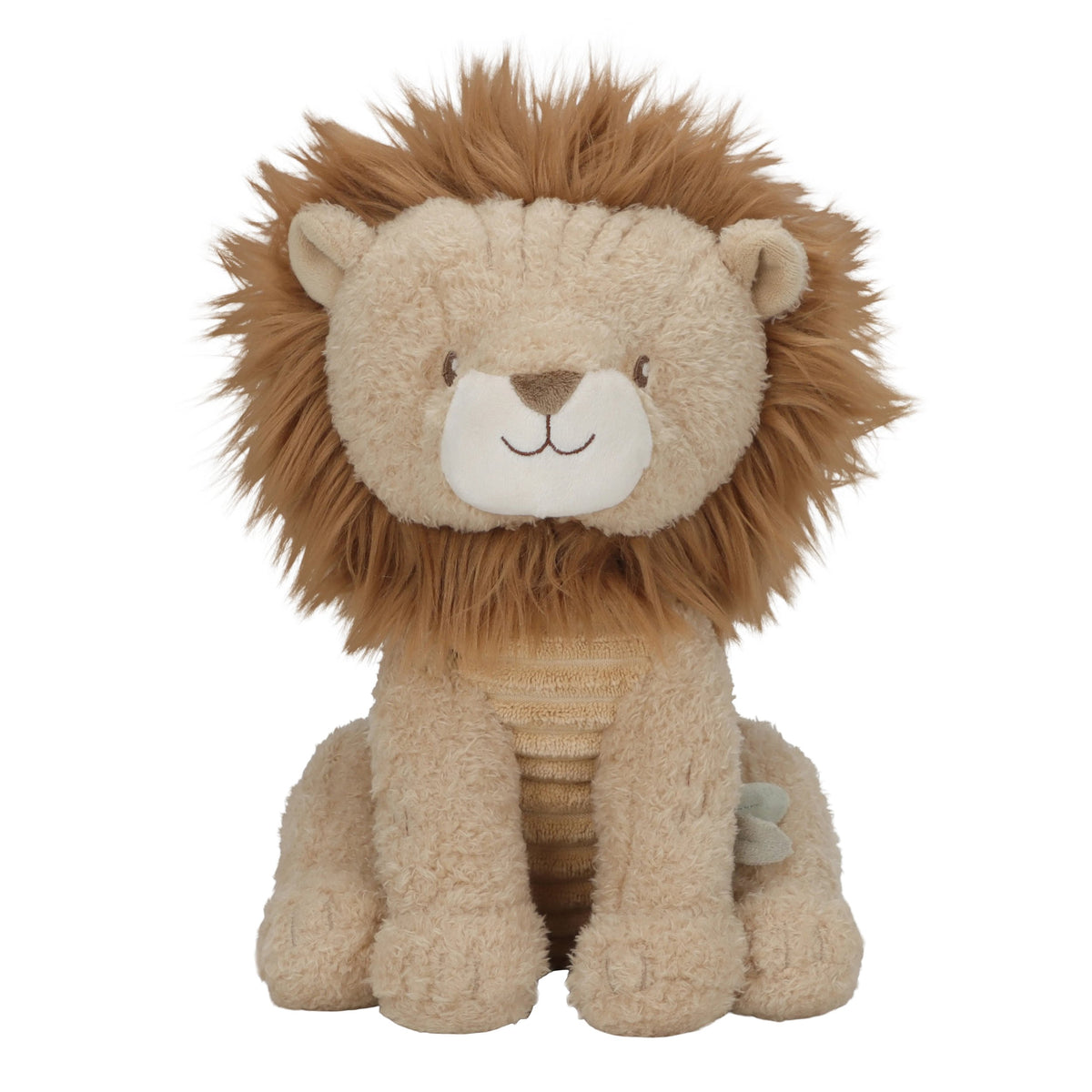Little Dutch Knuffel Safari Friends Leeuw 25 cm bij De Gele Flamingo, grote zachte knuffel met wilde manen