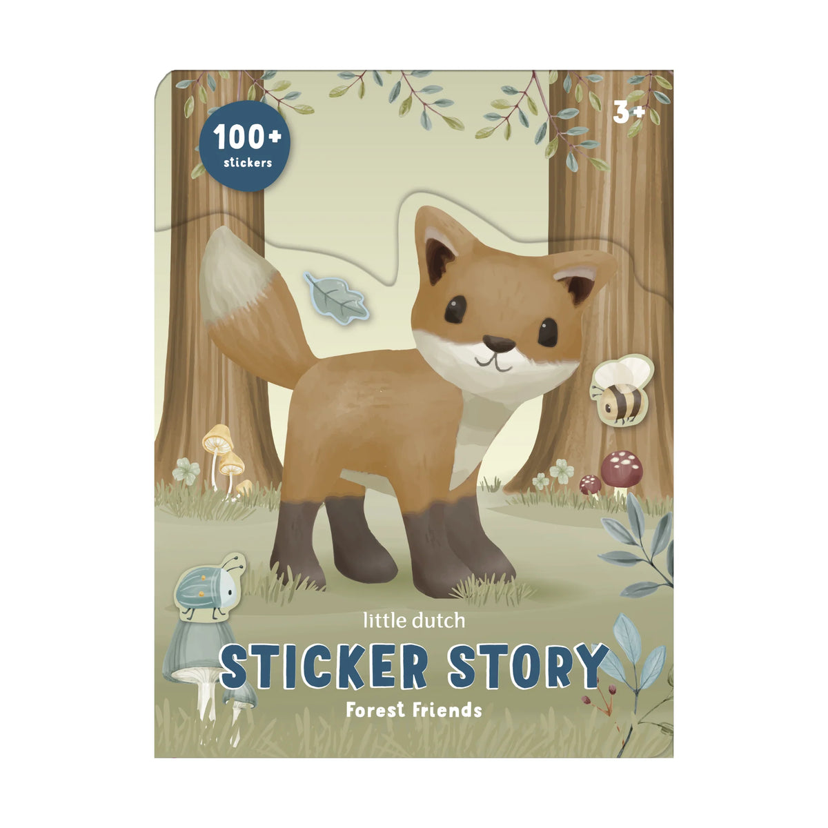 Little Dutch Stickerset Forest Friends met meer dan 100 stickers, bij De Gele Flamingo.