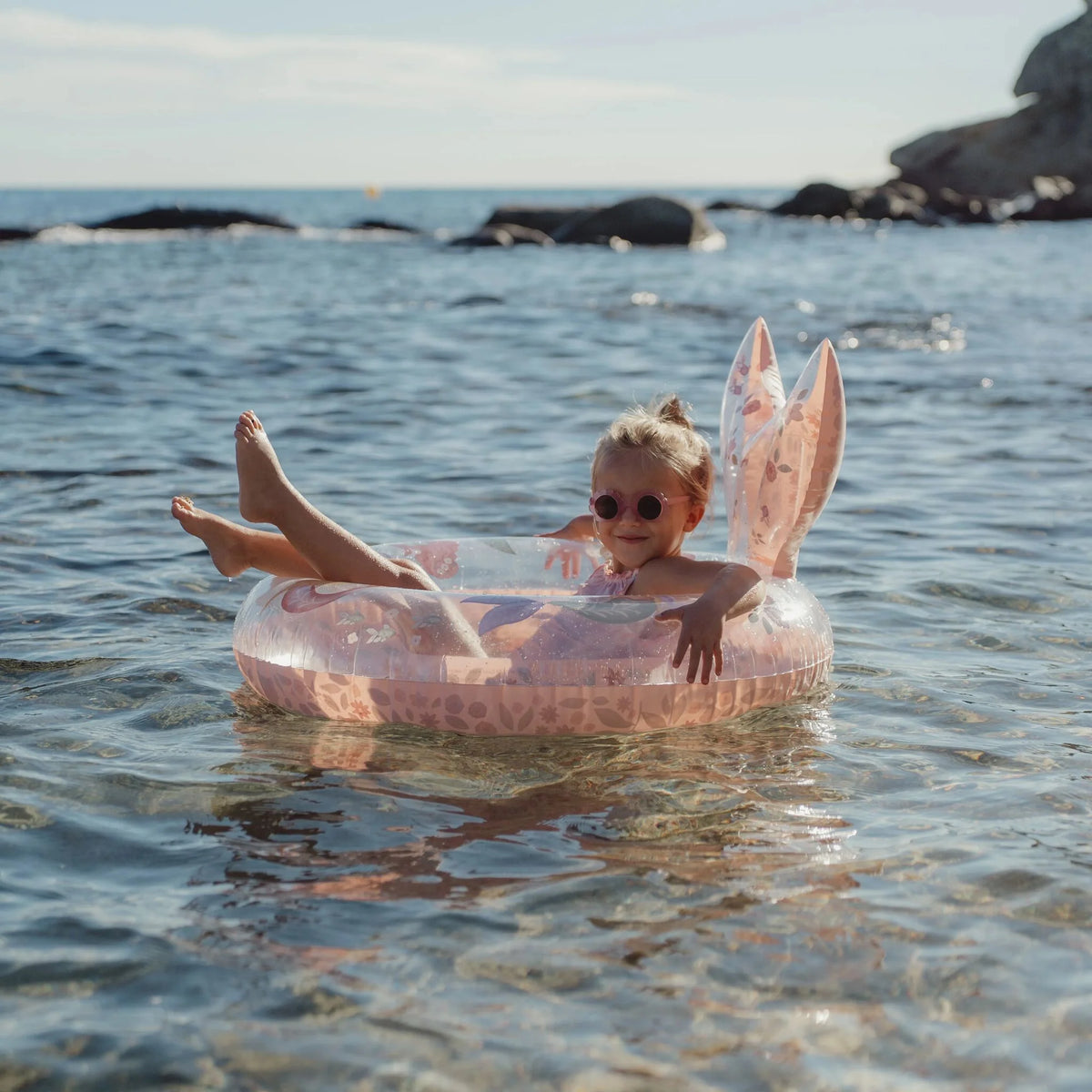Little Dutch Zwemring met Staart Dreamy Mermaid van De Gele Flamingo, opblaasbare zwemring met zeemeerminnenstaart