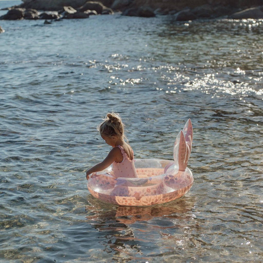 Little Dutch Zwemring Dreamy Mermaid van De Gele Flamingo, stimuleert spelenderwijs de watervaardigheid van kinderen