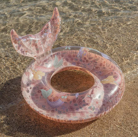 Zwemring Dreamy Mermaid van Little Dutch bij De Gele Flamingo, verpakt in een handige doos om cadeau te geven