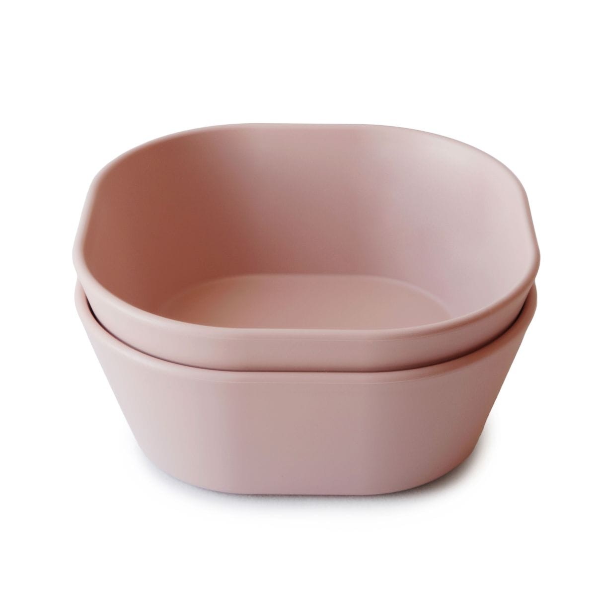 Mushie Kom Vierkant Set 2 | Blush