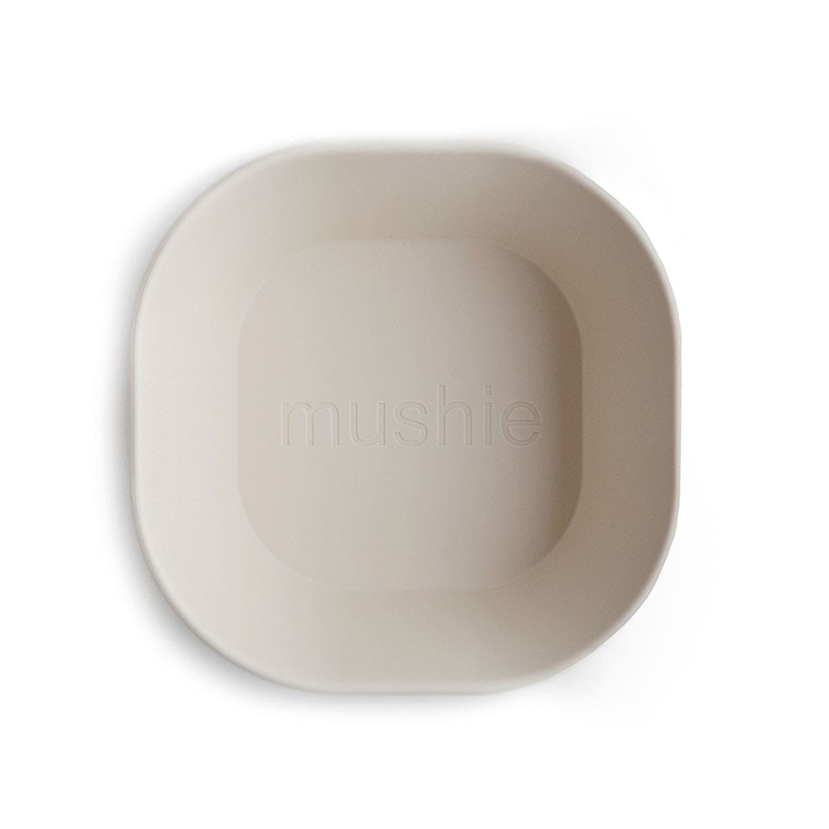 Mushie Kom Vierkant Set 2 | Ivory