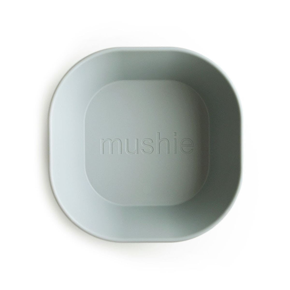 Mushie Kom Vierkant Set 2 | Sage