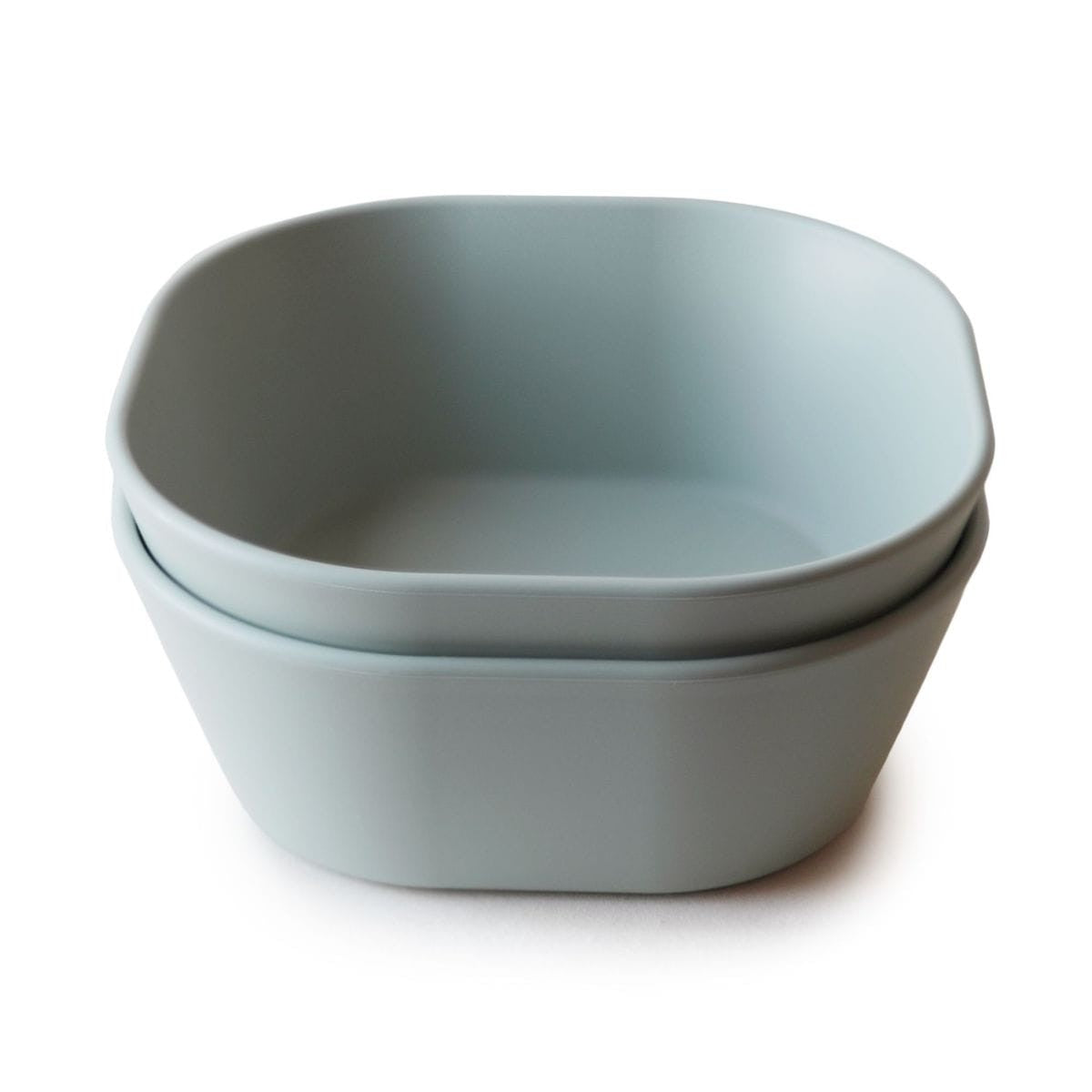 Mushie Kom Vierkant Set 2 | Sage