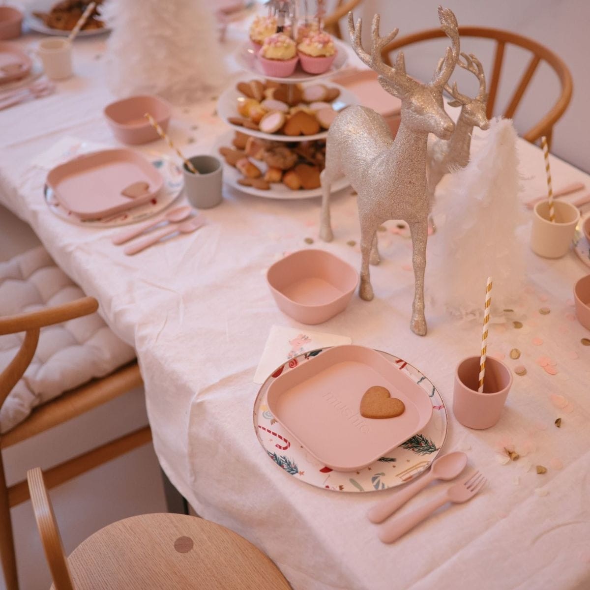 Mushie Drinkbeker Set 2 | Blush