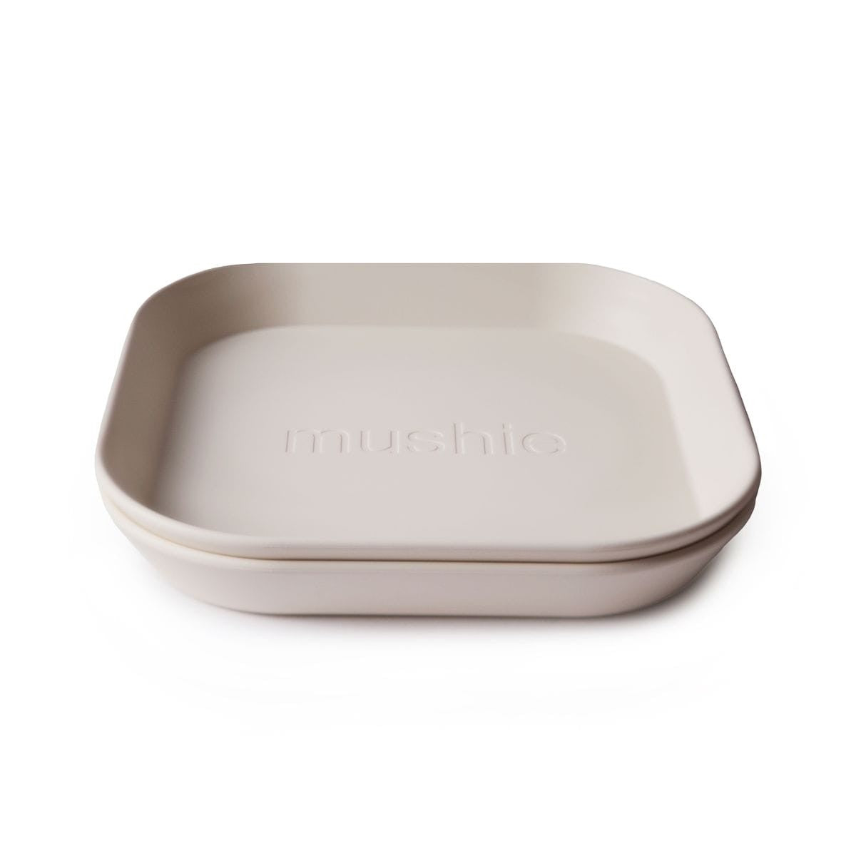 Mushie Bord Vierkant Set 2 | Ivory