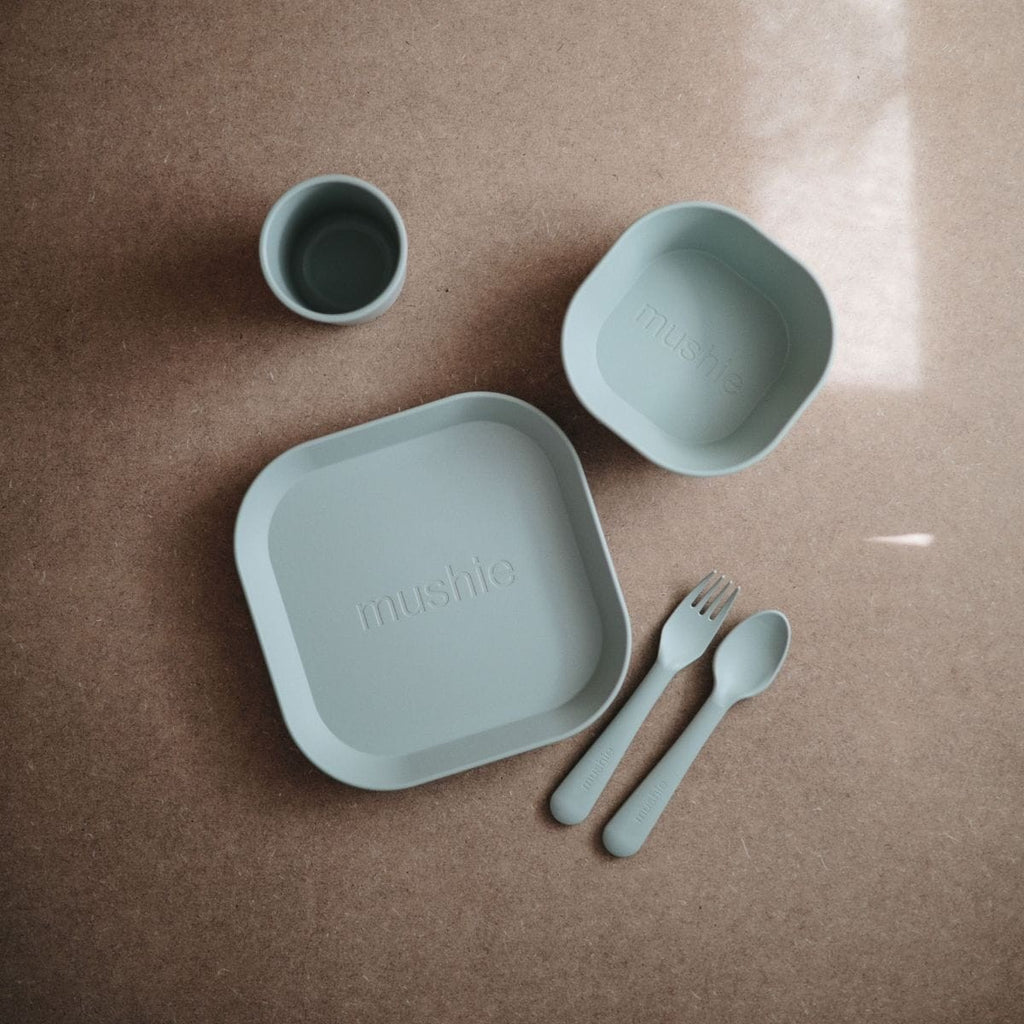 Mushie Bord Vierkant Set 2 | Sage