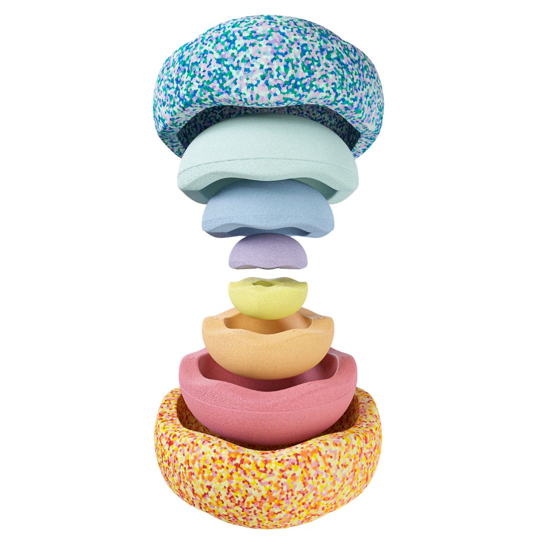 Stapelstein Inside Set Pastel met Inside-stenen en Original stapelstenen